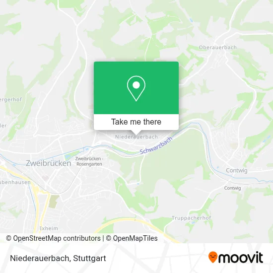 Niederauerbach map
