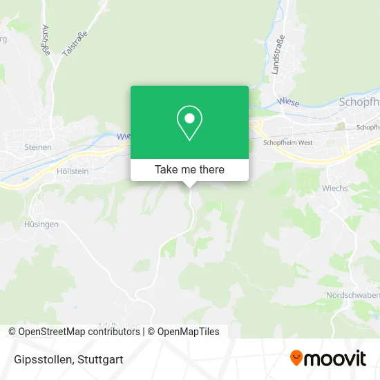 Gipsstollen map