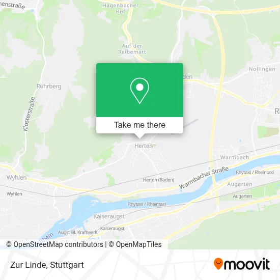 Zur Linde map