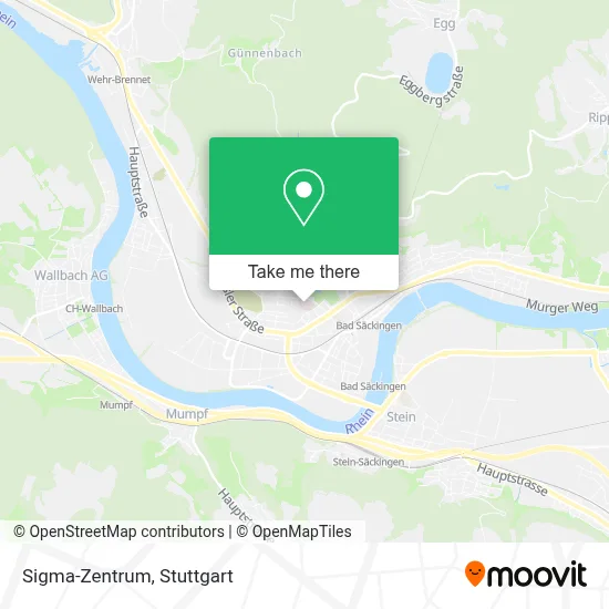 Sigma-Zentrum map
