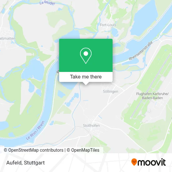Aufeld map