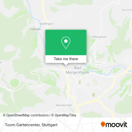 Toom Gartencenter map