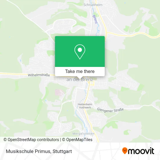 Musikschule Primus map
