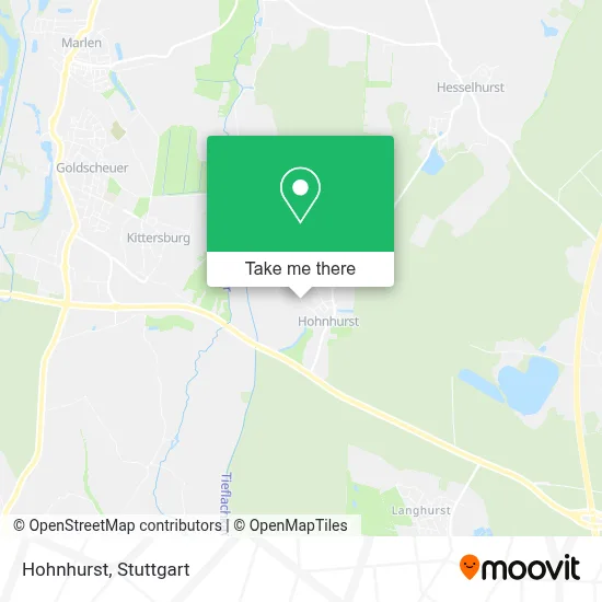 Hohnhurst map