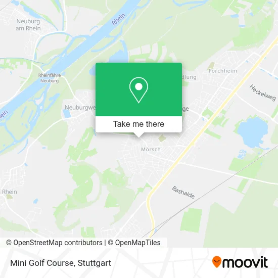Minigolfplatz map