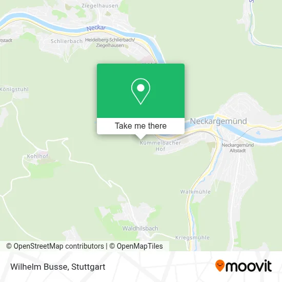 Wilhelm Busse map