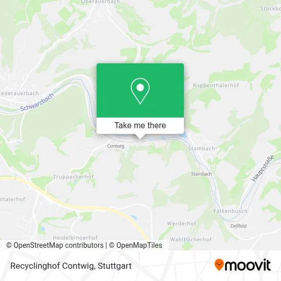 Recyclinghof Contwig map
