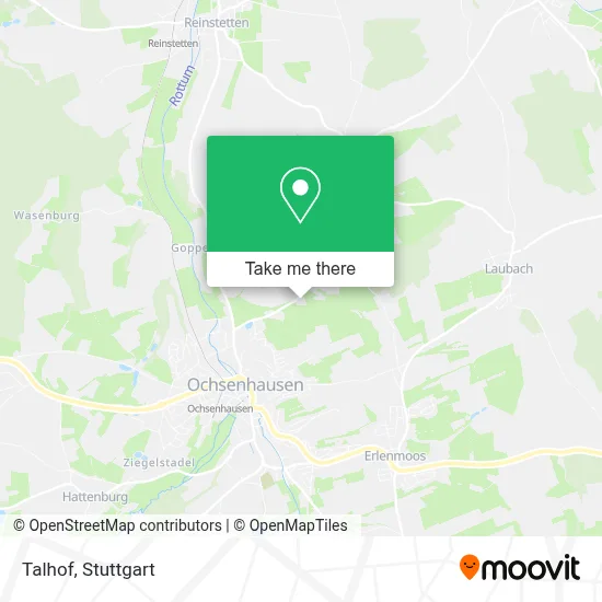 Talhof map