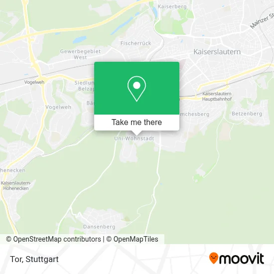 Tor map
