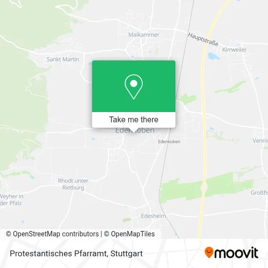 Protestantisches Pfarramt map