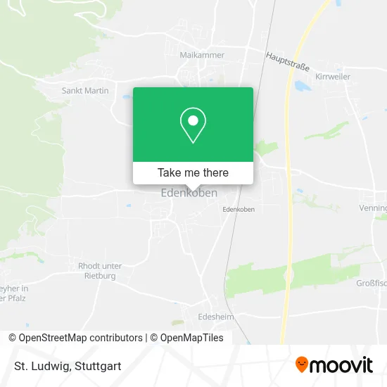 St. Ludwig map