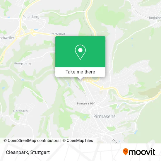 Cleanpark map