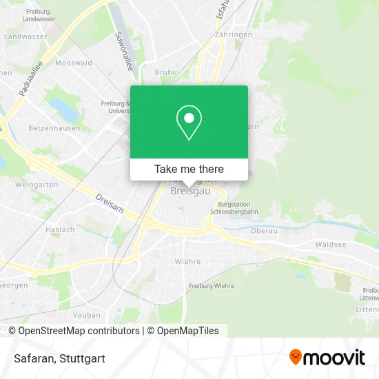 Safaran map