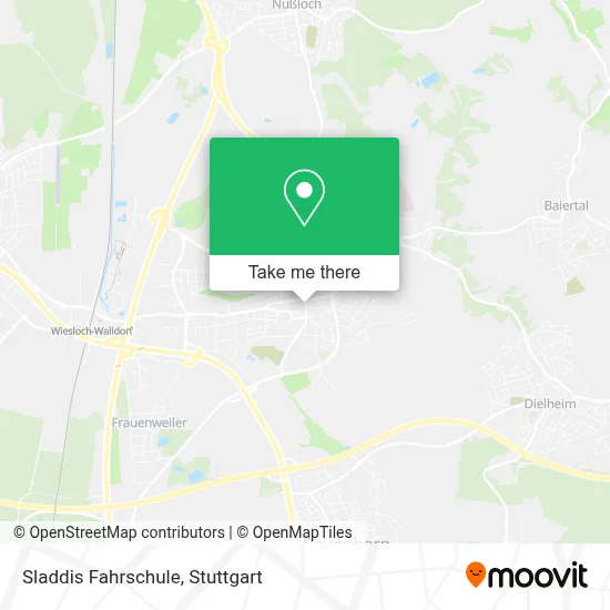 Sladdis Fahrschule map