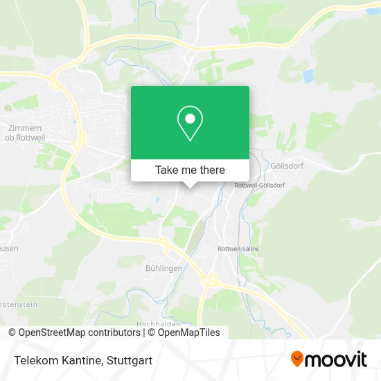 Telekom Kantine map