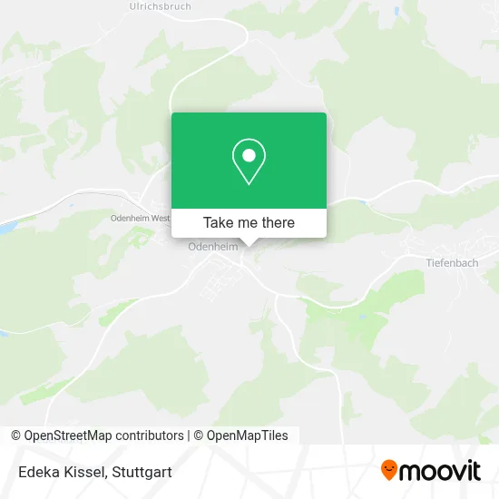 Edeka Kissel map