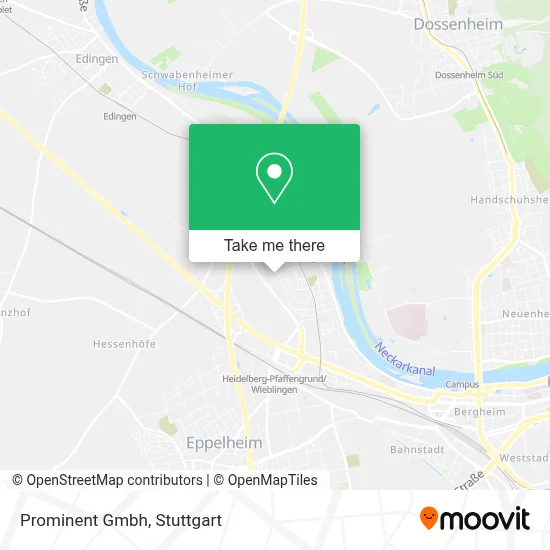 Prominent Gmbh map