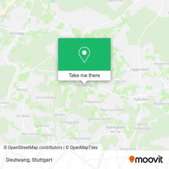 Deutwang map
