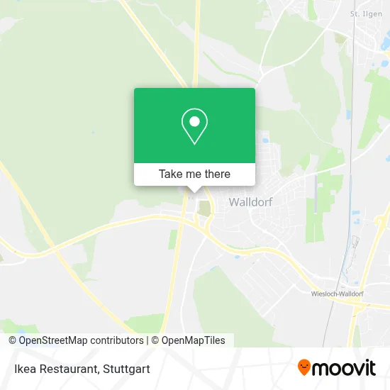 Ikea Restaurant map