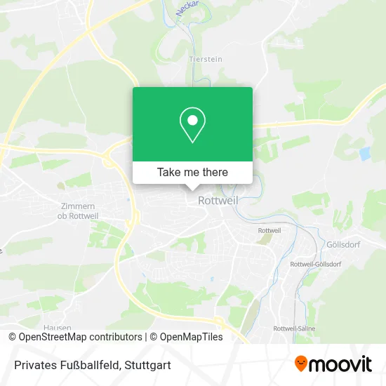 Privates Fußballfeld map