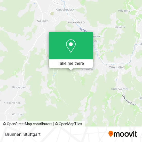 Brunnen map
