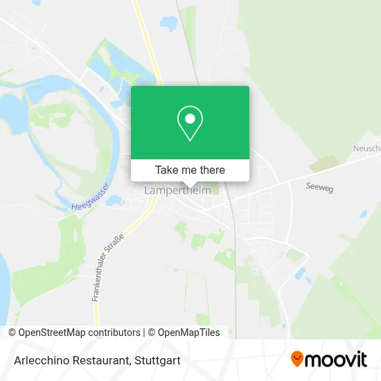Ristorante Arlecchino map