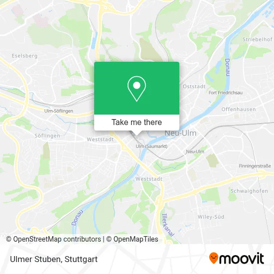 Ulmer Stuben map