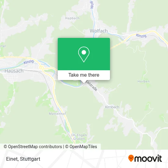 Einet map