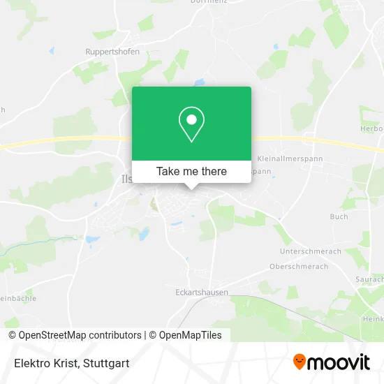 Elektro Krist map