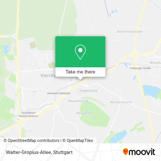 Walter-Gropius-Allee map