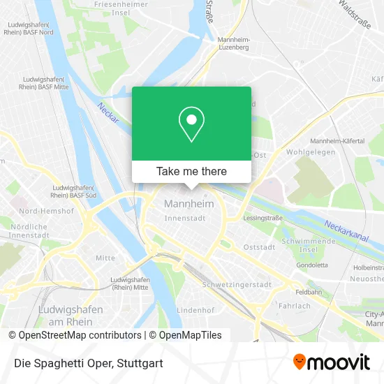 Die Spaghetti Oper map