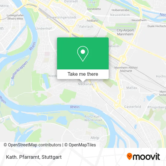Kath. Pfarramt map