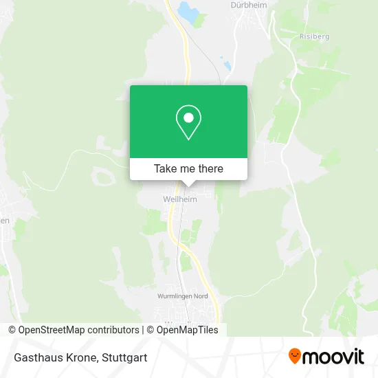 Gasthaus Krone map