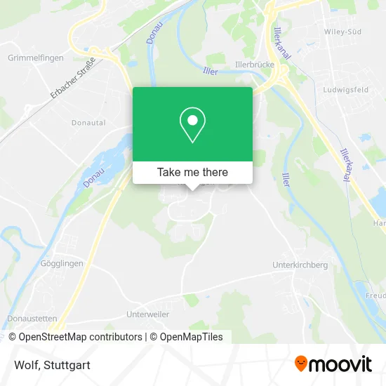 Wolf map