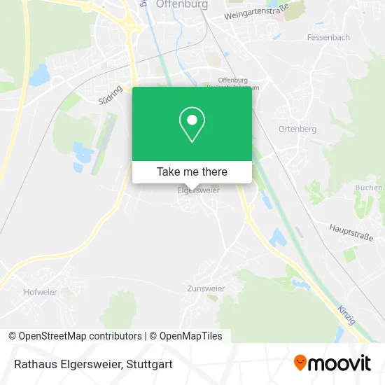 Rathaus Elgersweier map