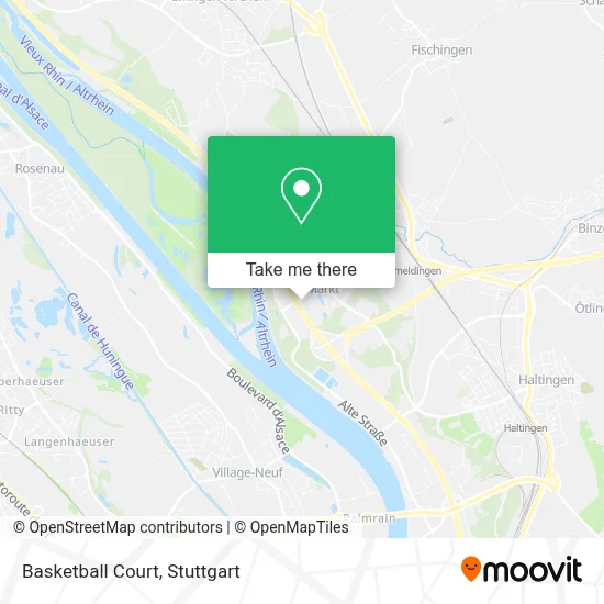 Basketballplatz map