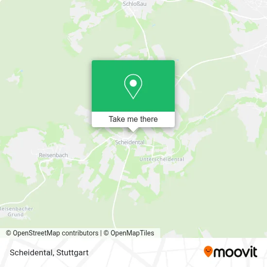 Scheidental map