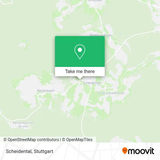 Scheidental map