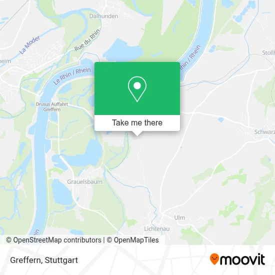 Greffern map