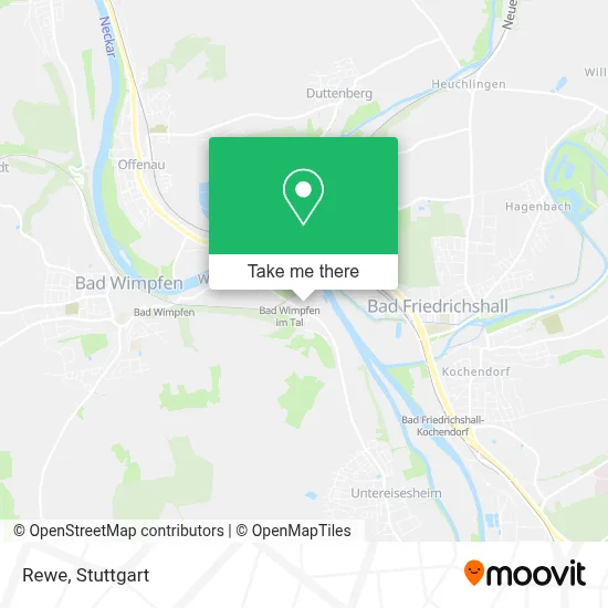 Rewe map