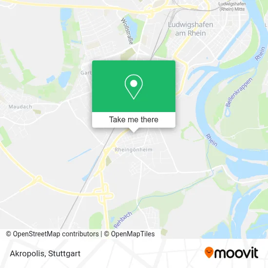 Akropolis map
