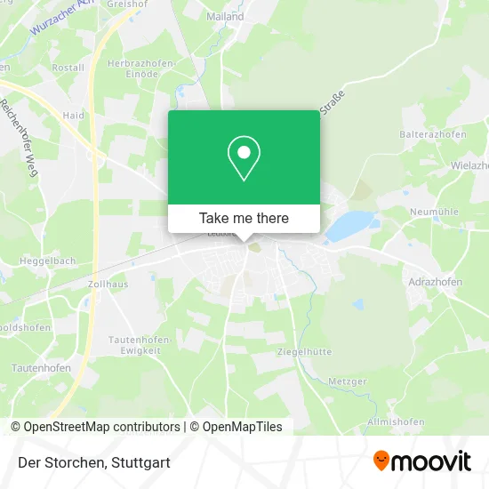 Der Storchen map