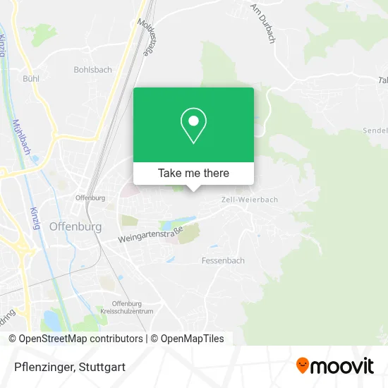 Pflenzinger map