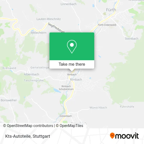 Kts-Autoteile map