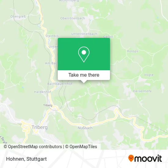Hohnen map