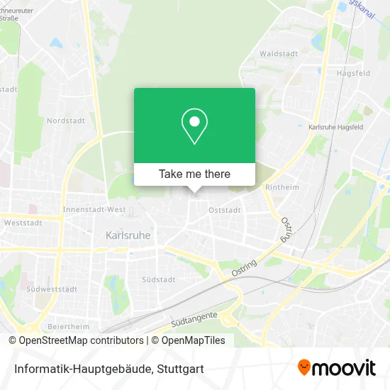 Informatik-Hauptgebäude map