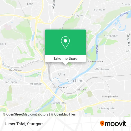 Ulmer Tafel map