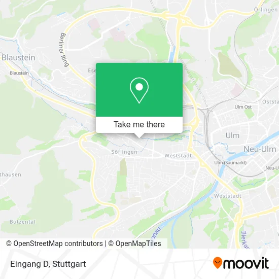 Eingang D map