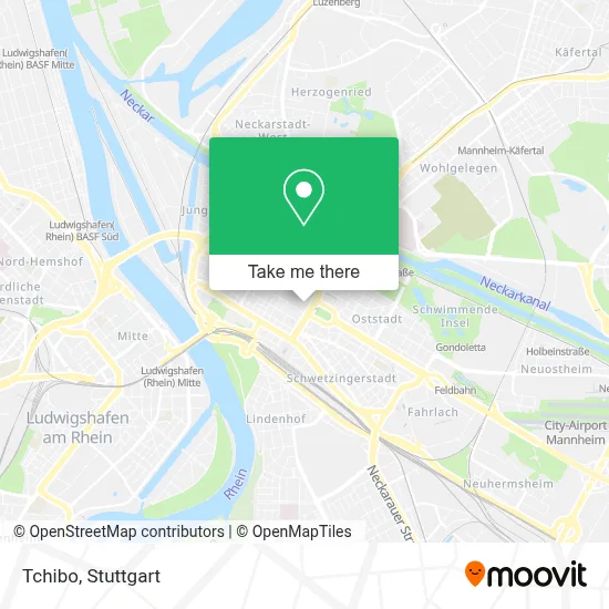 Tchibo map