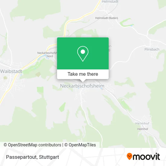 Passepartout map